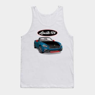 ABARTH 124 Azzurro Tank Top